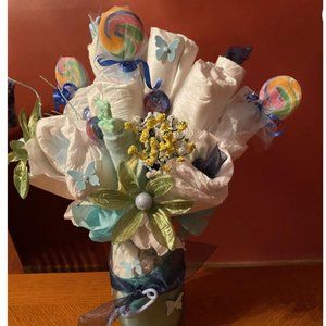 Hand-Made Diaper Bouquet